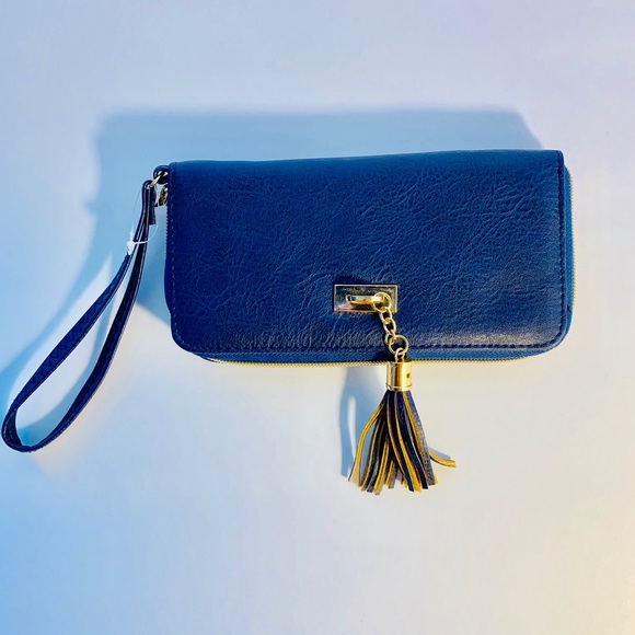 Handbags - Women’s navy blue long wallet